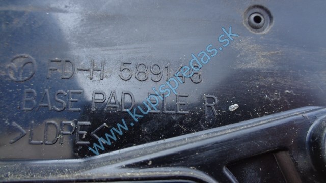 pravé spätné zrkadlo na hyundai i30, 5 pinové, 